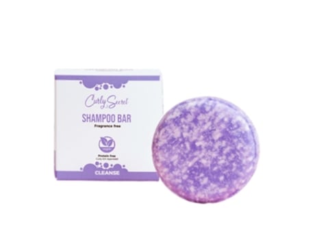 Barra de Shampoo Curly Secret Sem Fragrância 60g Curlysecret