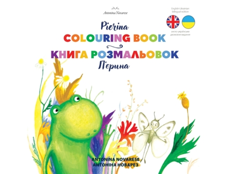 Livro Pierina Colouring Book / ?????? ????? ??????????? English / Ukrainian Bilingual Childrens Picture Book de Antonina Novarese (Inglês)