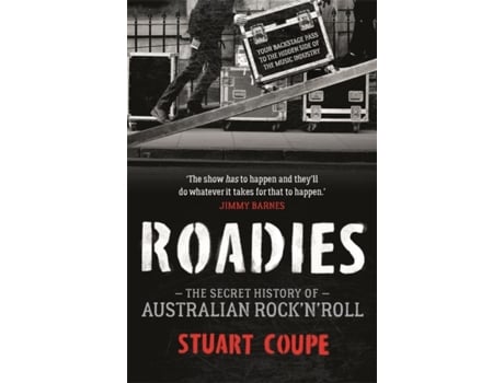 Livro roadies de stuart coupe (inglês)