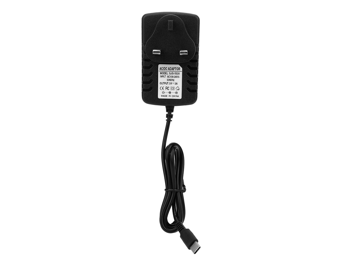 Carregador Laxiscreed Power Adapter Type-c 5v 3a Com Luz Indicadora E Compatível Com 100-240v