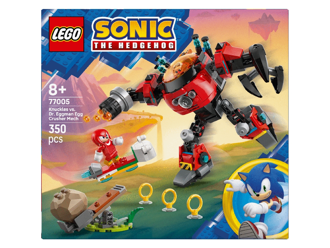 LEGO Sonic The Hedgehog: Knuckles Vs Robô Egg Crusher - 77005