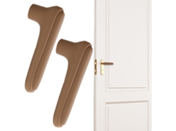Capa De Silicone Para Maçaneta, Pacote Com 2 Unidades, Protetores Anticolisão, 15, 1x 5, 9x 2, 8cm, Material Macio E