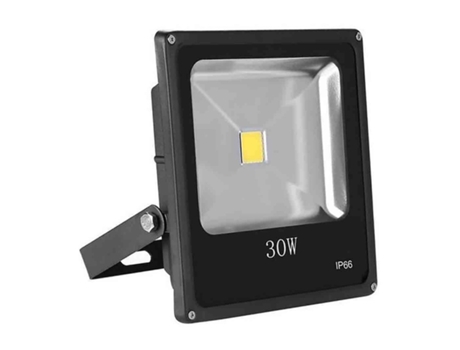 Refletor Externo Projetor Led 30W Para Iluminação Ip66 Branco Frio SUNNING