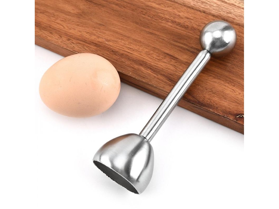 Omni-ferramenta De Cozinha De Aço Inoxidável Para Abrir Ovos Cozidos Cutter Knocker Acessório De Cozinha
