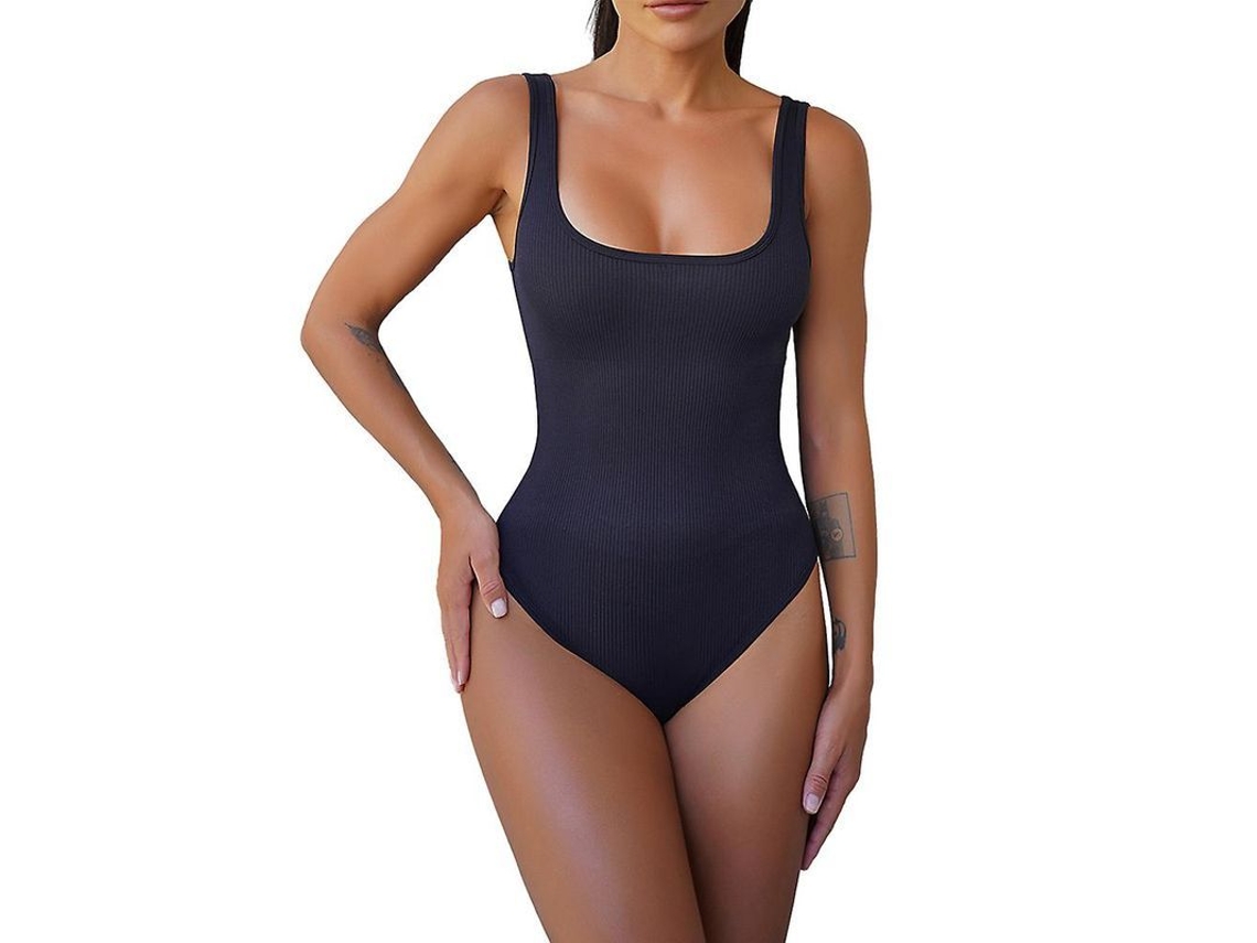 2026 body para Mulher Controle Abdominal Sem Mangas Sem Costuras Esculpir Tanga