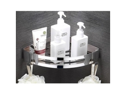 Repisa De Ducha De Acero Inoxidable Esquinera Para Baño Con Agujeros De Drenaje Multifuncional