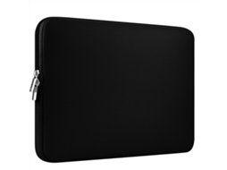 Capa estilosa Aquaforge para laptop ou MacBook de 15 polegadas - preta