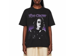 Rockinstone The Crow Movie Logo And Draven Black Adult T-shirt Size:xxxl