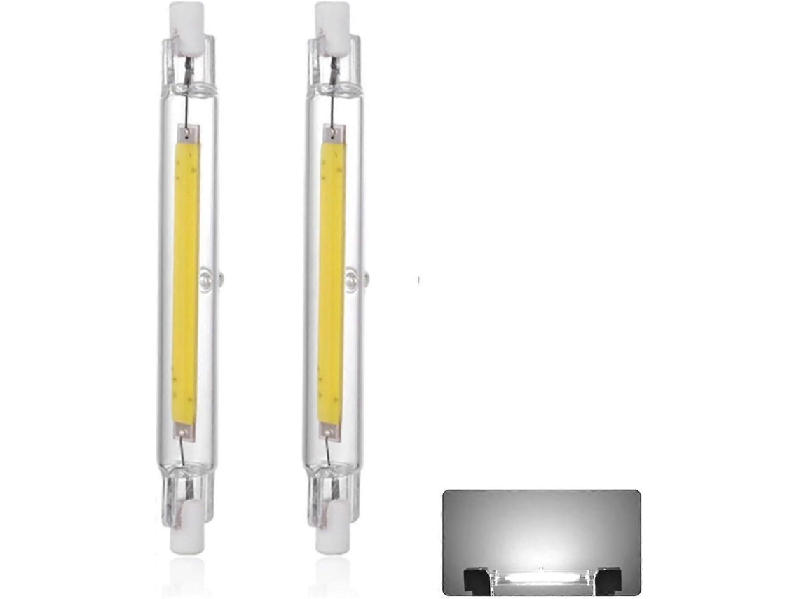 Rebe bombilla Led R7s 189mm 30w Branco Frio 6000k 3000lm Equivalente a 300w de Halógeno Regulável 360° para Interiores e Exteriores
