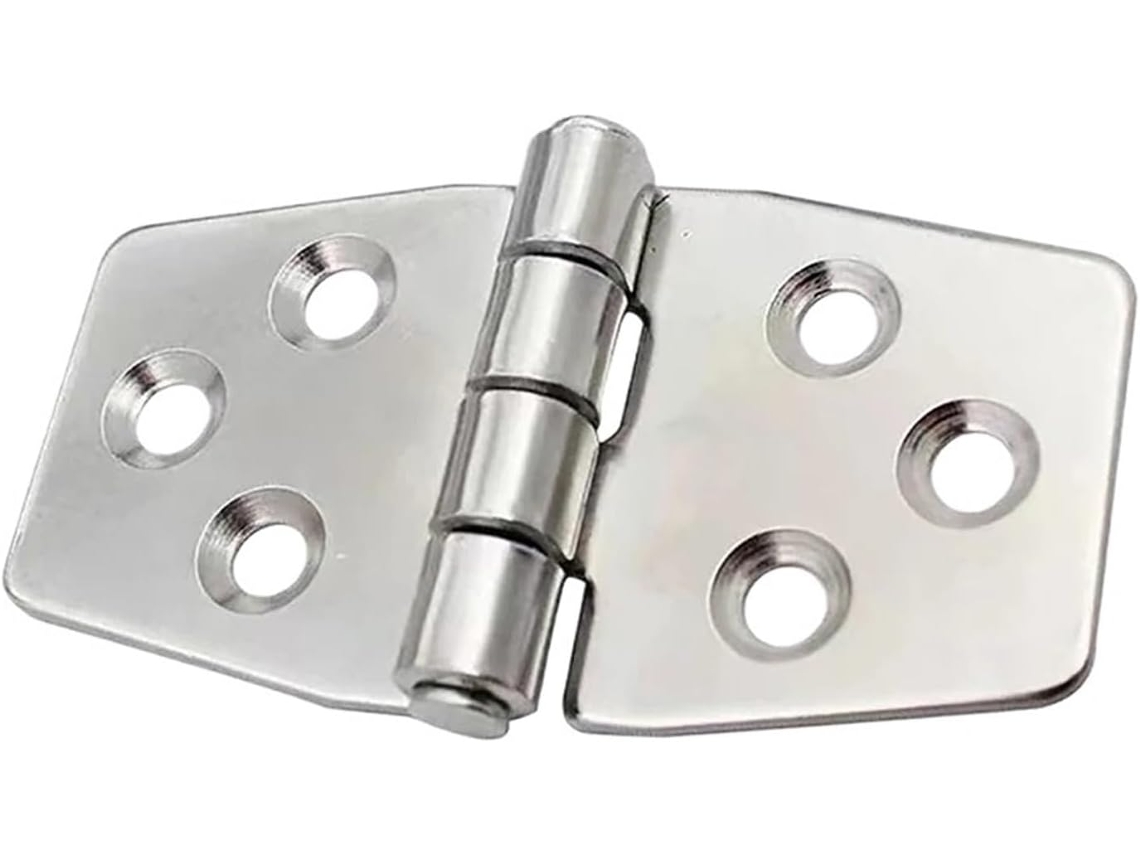 Dobradiças Giratórias Ocultas Para Portas, 1 Peça, Dobradiça Plana Em Aço Inoxidável, Peças Para Armários