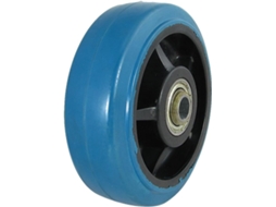 Roda De Borracha Elástica Industrial, Aexit 6, 6", 2"