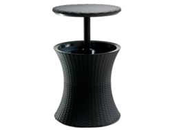 Mesa de jardim KETER Preto Plástico