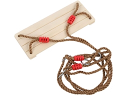 Balanço de Madeira Resistente, Balanço Suspenso para Uso Interno e Externo, Ideal para Adultos e Crianças no Jardim. SFUSHOS