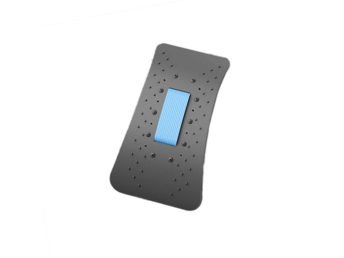 Lurelia Suporte Lombar Para Costas Ajustável Ergonómico Azul