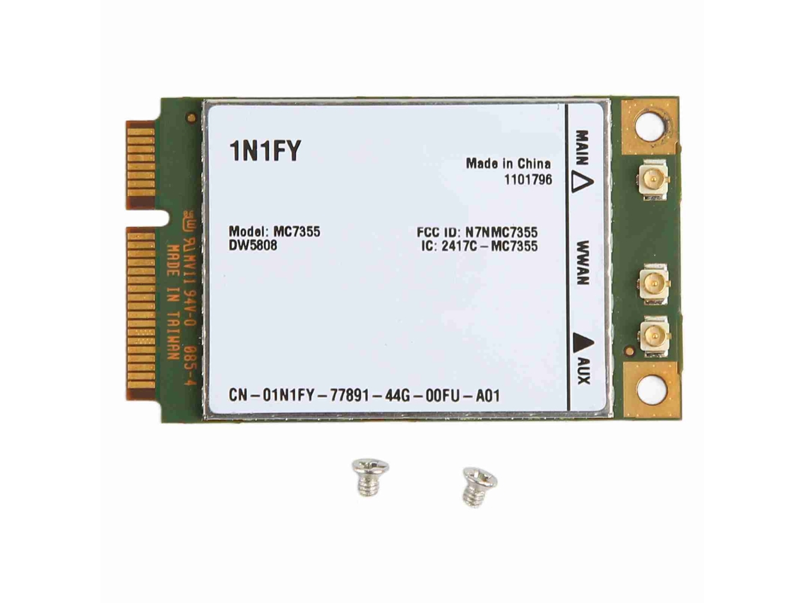 Mini Pcie 4g Placa De Rede Adaptador Wifi 100mbps Aquaforge
