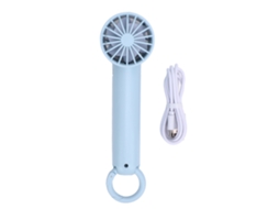Ventilador Portátil Laxiscreed Com Exibição Digital, 5 Velocidades E Resfriamento Por Gelo De Semicondutor