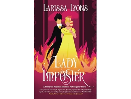 Livro Lady Imposter Humorous Mistaken Identities Hot Regency Novel de Larissa Lyons (Inglês)