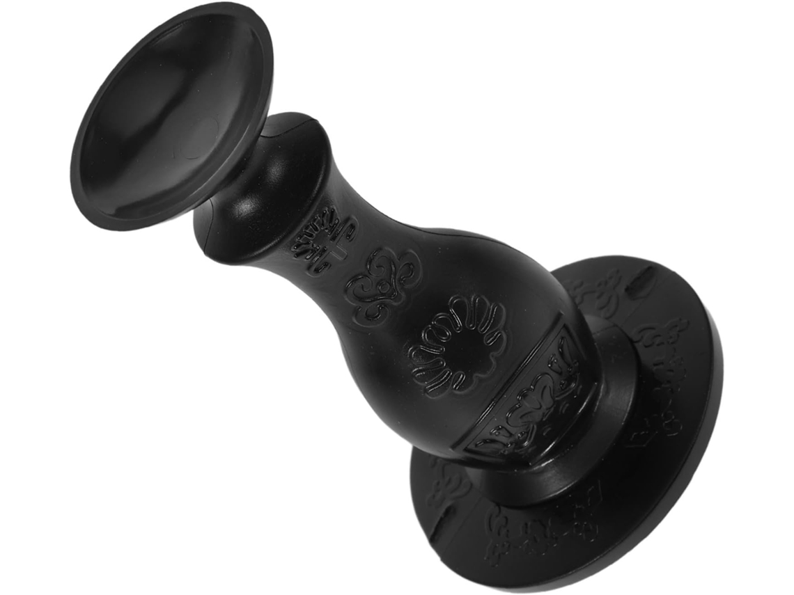 Batente De Porta Em Pvc Preto, Proteção De Parede E Absorção Acústica, Design Exclusivo.