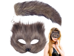Fantasia De Cosplay De Animal, Cauda De Animal Para Baile De Máscaras, Conjunto De Cauda De Animal, Vayotoy