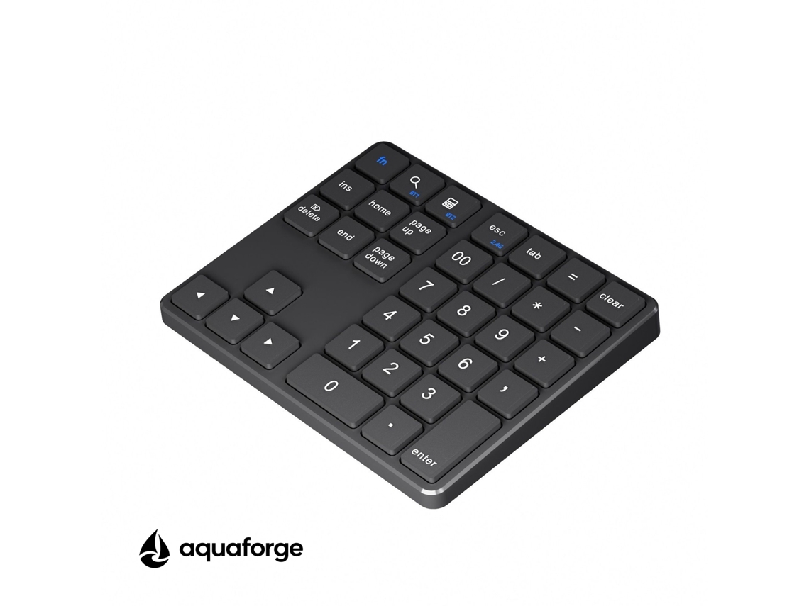 Teclado Bluetooth Sem Fio Usb Com Fio 35 Teclas Preto