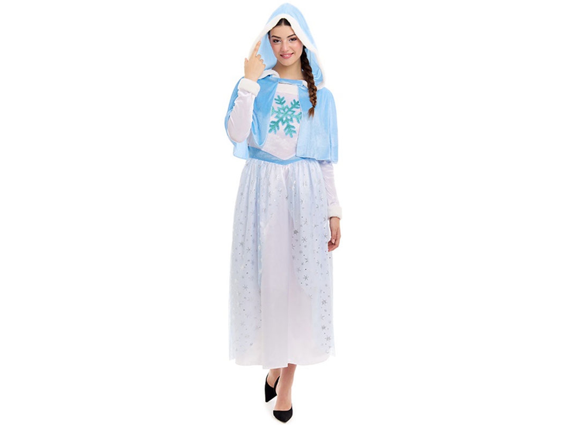 Fato de princesa da neve para mulher