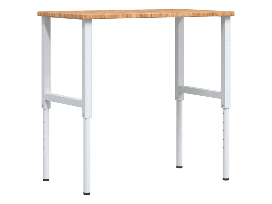 Workbench, Workbenches Vidaxl Marrom Madeira De Carvalho (100 X 60 X (71.5-98) Cm)
