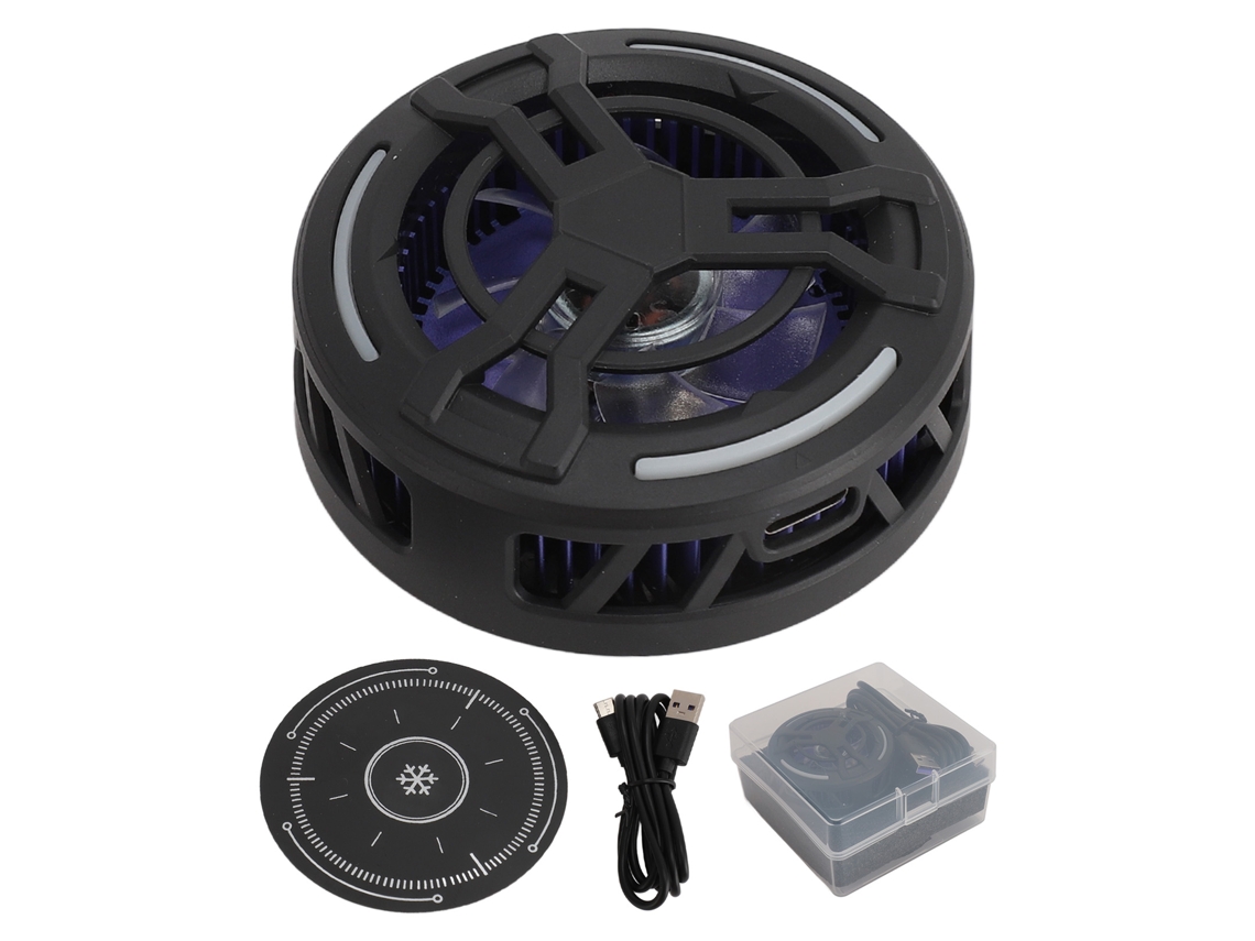 Aetheria resfriador Magnético para Tablet com Luzes Coloridas Display de Temperatura Universal para Ios Steam Deck