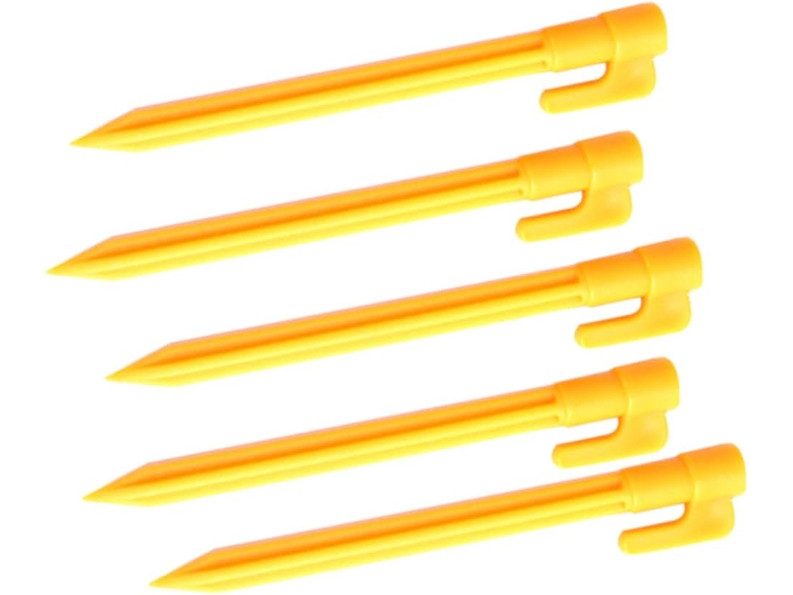 Estacas Plásticas Para Camping Barraca, Para Camping E Trilhas