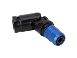 Adaptador De Chave De Impacto Universal Aço Cromo Molibdênio Rotação 360 Graus Conversor 1/2 Para 1/4 Polegada