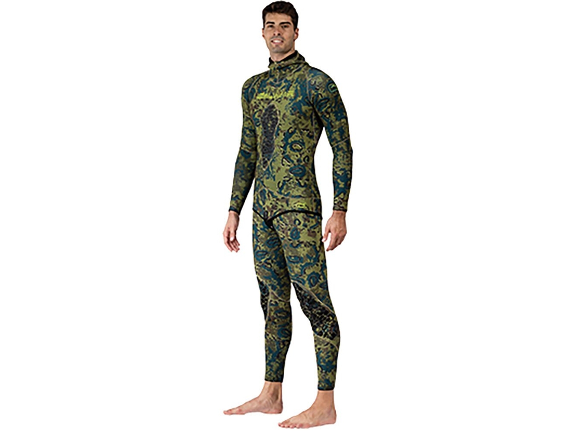 Wetsuit N.A.T. 101 Camu 3.5 Mm Verde Xlsalvimar