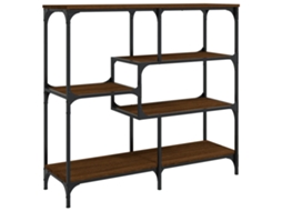 Console Table, Console Tables Vidaxl Marrom Madeira Processada (n/a)