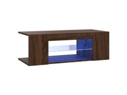 Tv Cabinet, Tv Cabinets Vidaxl Marrom Madeira Processada (n/a)