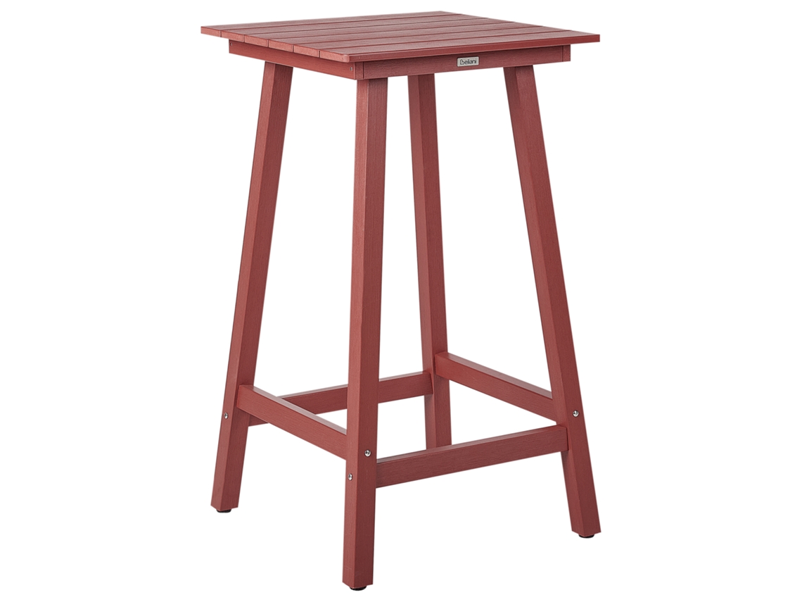 Mesa de jardín Madera Rojo ADIRONDACK