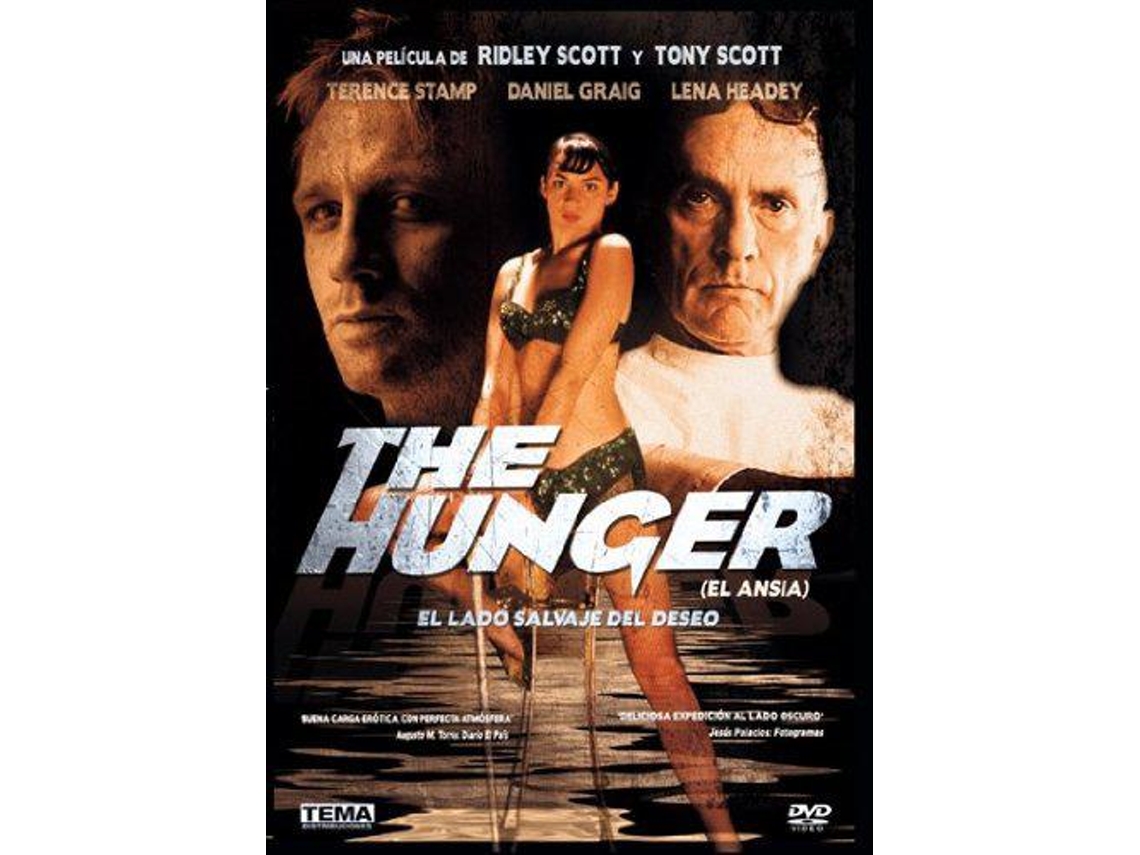 DVD The Hunger (Edição em Espanhol)