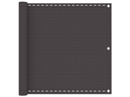 Conjunto 1 Tela De Varanda Vidaxl Antracite Polietileno De Alta Densidade (120 X 800 Cm)