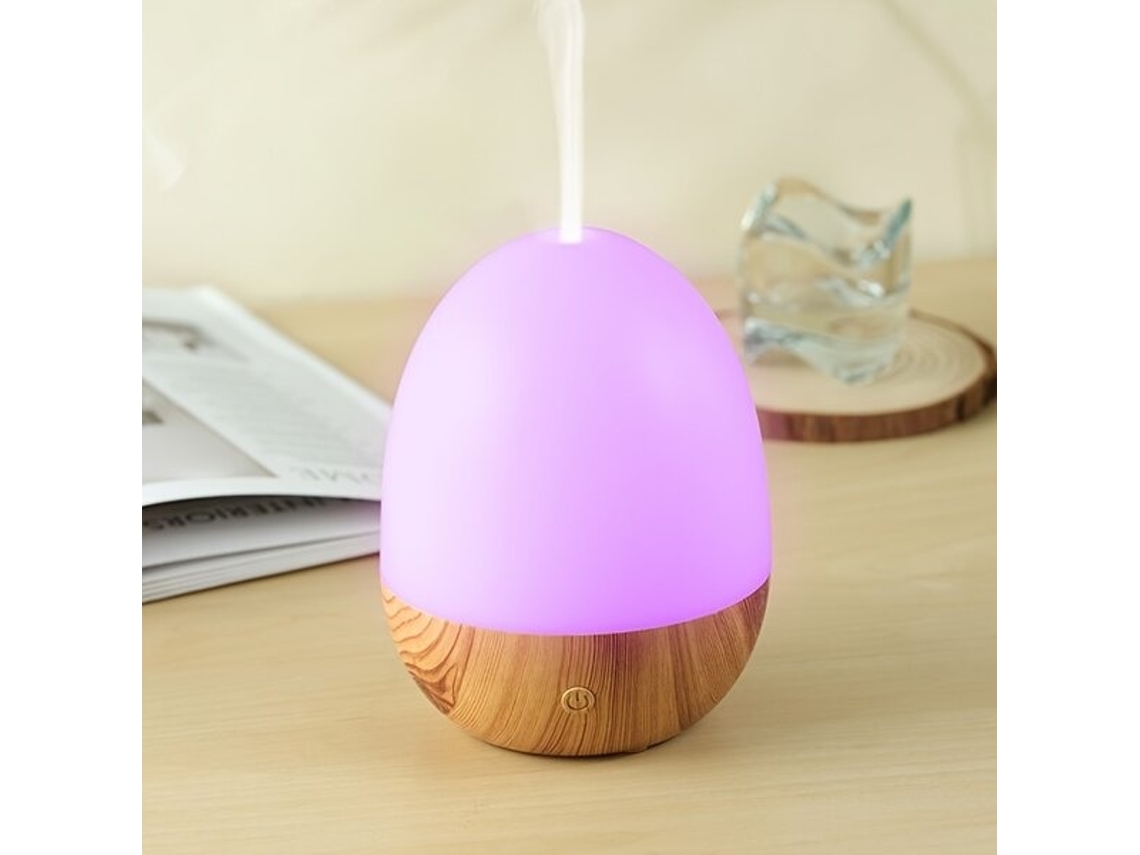 Lurelia Difusor De Aromas Com Acabamento Madeira, Desligamento Automático Para Casa E Escritório