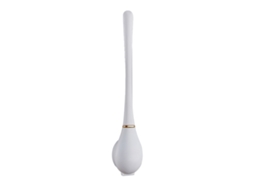 Pincel de Limpeza Vaso Sanitário Silicone Taco Beisebol Abrir Fechar Automático