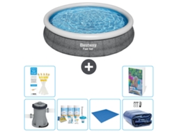 Bestway Piscina Bestway Fast Set Redonda - 366x76 Cm - 7-peças S289