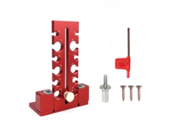 Kit De Jig Para Fabricar Dowels Ajustável 7mm A 18mm Para Furadeira Elétrica - Ferramenta De Marcenaria