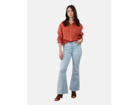 Jeans De Mulher Re-hash Tasche Mod Dakota Poliéster Azul (30)