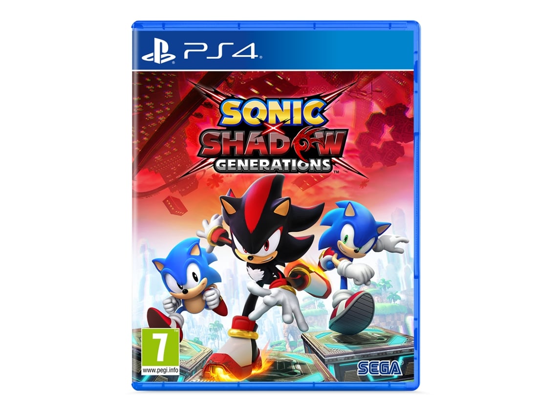 Jogo PS4 Sonic X Shadow Generations