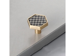 Puxadores Hexagonais Youther Para Móveis, Armários E Gavetas.