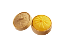 Brinquedo Anti-estresse Dowmoo Bun Amarelo Fofo Portátil Presente Q