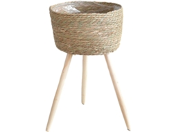 Suporte Para Vasos De Flores Exclusivo, Tecido À Mão, Para Jardim, Casa, Sala De Estar, Armazenamento.