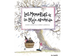Livro Las memorias de la Bruja Aburrida de Roser Capdevila e Enric Larreula (Espanhol)