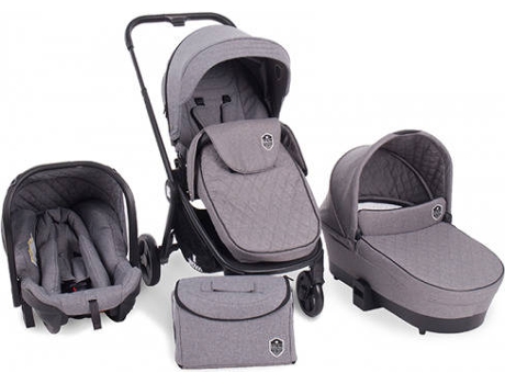 Carrinho de Bebé Trio  3 En 1Grey