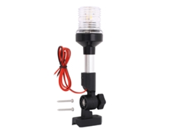 Kklv-luz De Anclaje Led Impermeable Ip67 Luz Blanca 3nm Visibilidad 360 Graus Plegável Para Barcos Popa 12-24v 9 Polegadas
