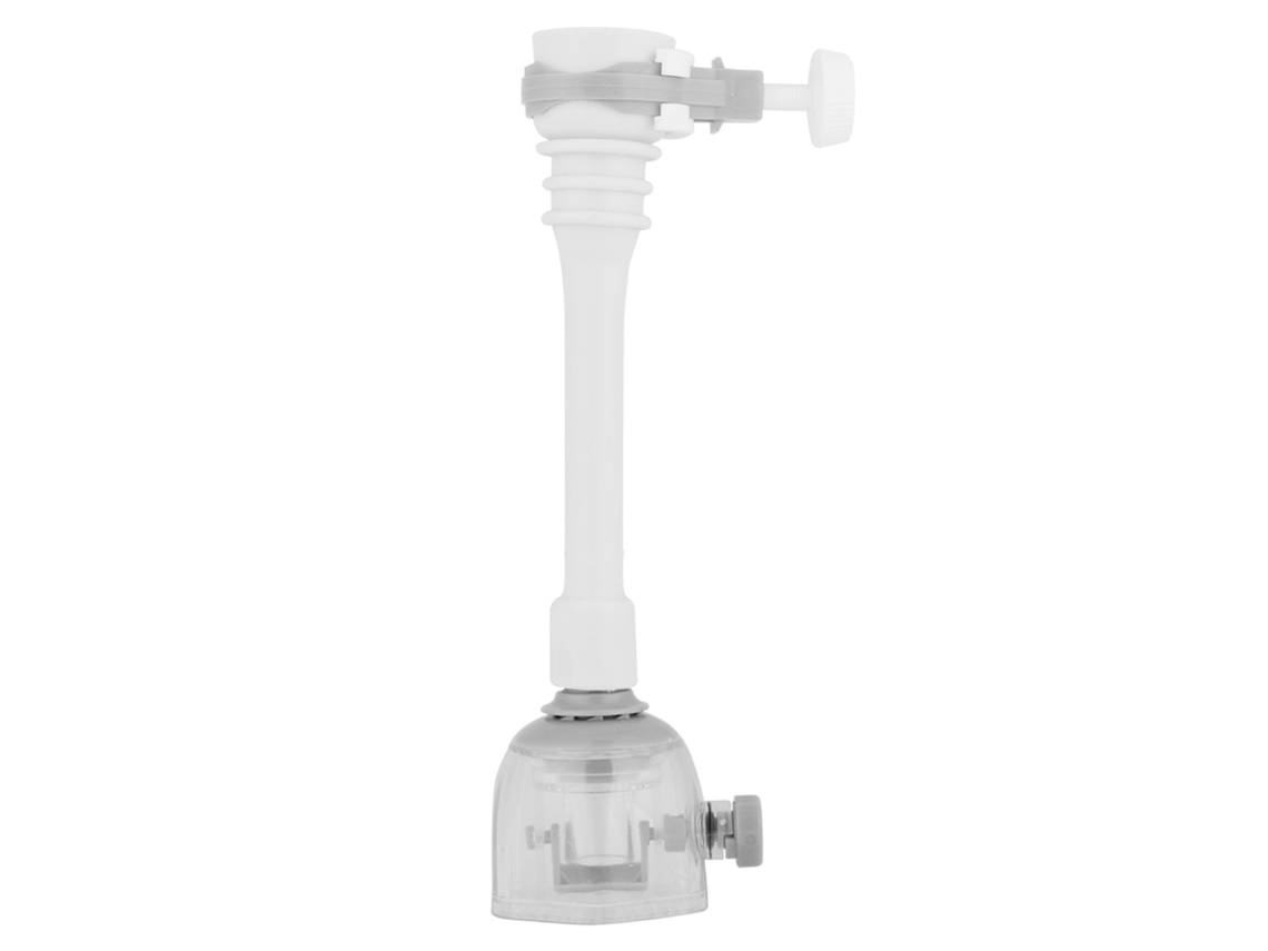 Válvula De Cozinha Desmontável Econômica Anti Spray Cinza 18cm