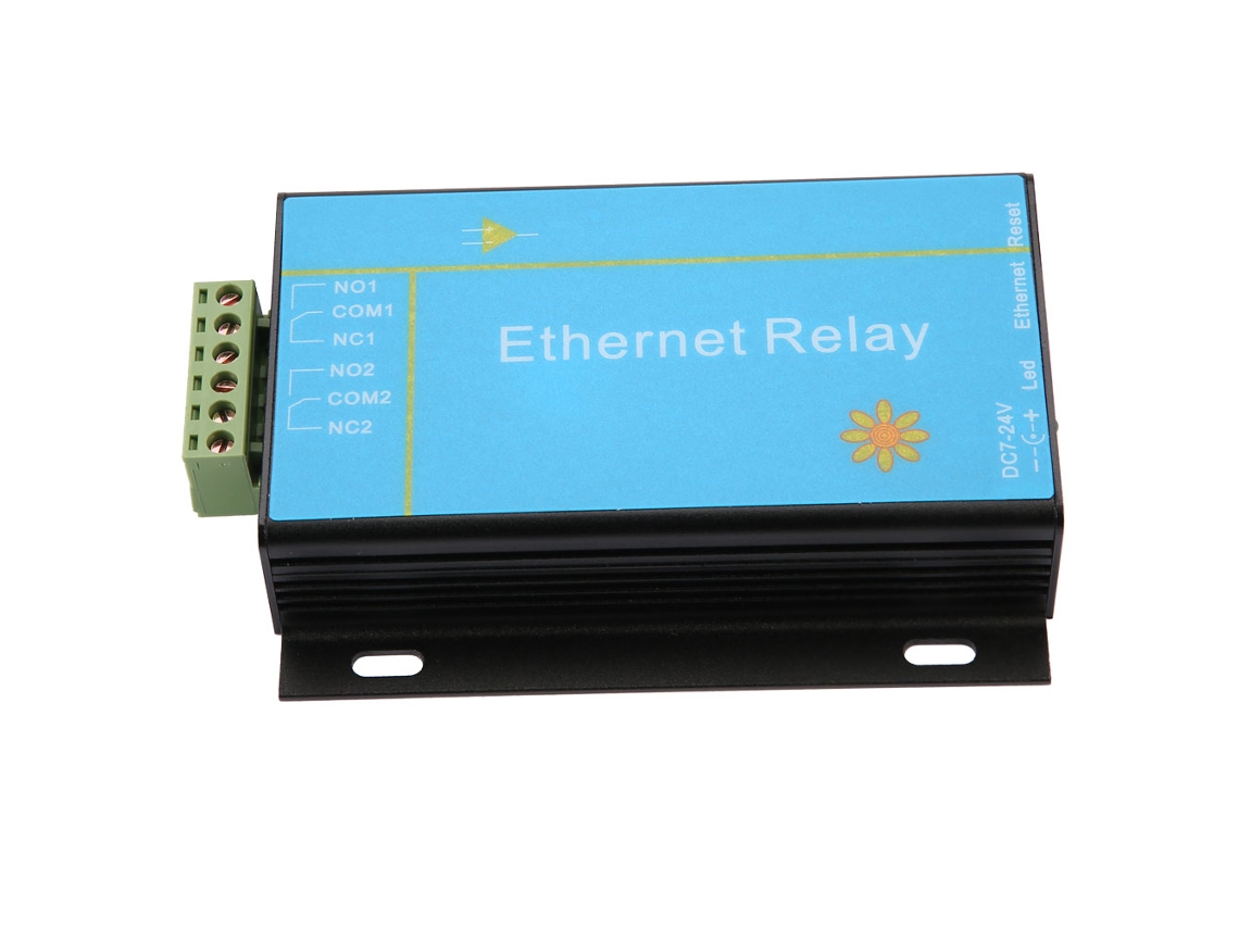Módulo Controlador Ethernet 2 Canais Relé Inteligente