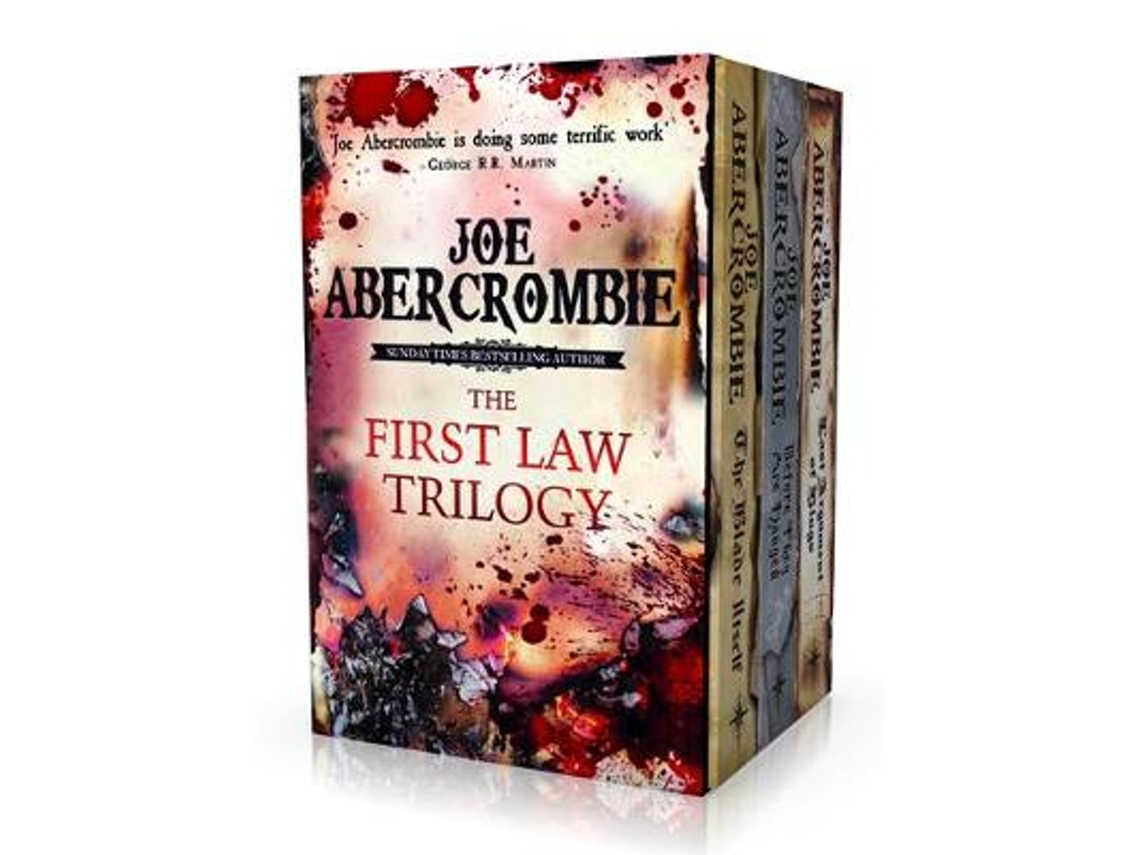 Livro the first law trilogy boxed set de joe abercrombie (inglês